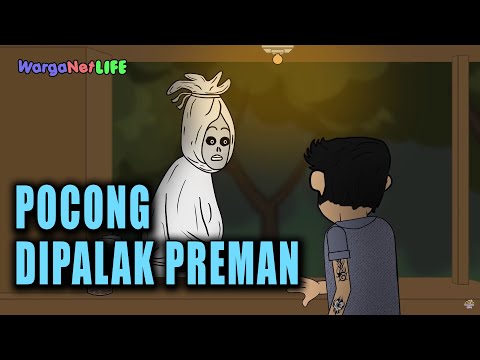 Warkop pocong kena pajak animasi horor kartun lucu warganet life