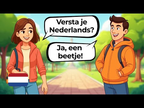 Learn Dutch with Conversations | Basic Questions & Answers (with subtitles)