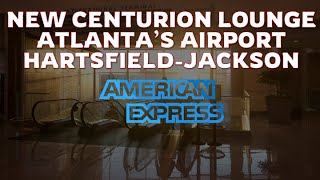 Official Centurion Lounge Review in The Atlanta Airport (Hartsfield-Jackson)