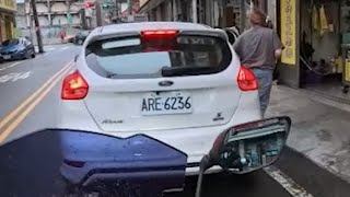 同樣是車道驟停，輪數不同結果不同（檢舉兩張，一張成功）