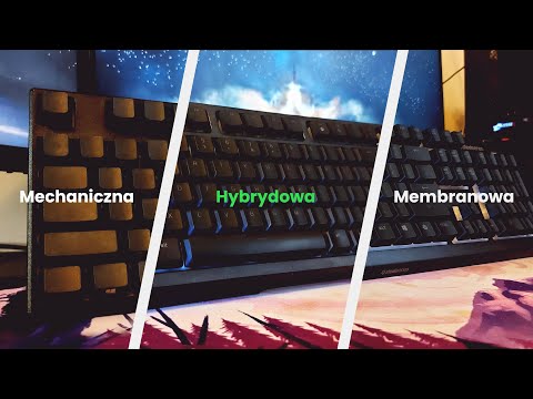 Klawiatura mechaniczna vs. hybrydowa vs. membranowa. Porównanie, test dźwięku, charakterystyka