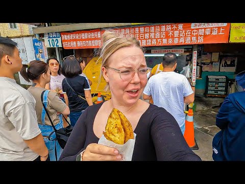 Experimentando a Famosa Cebolinha em Hualien, Taiwan! 🇹🇼