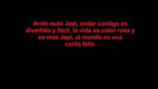 Sasha, Erick y Benny - Japi (Letra)