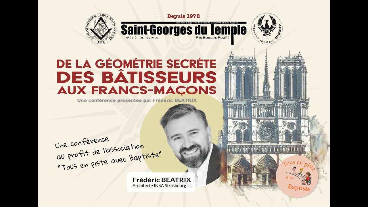 De la géométrie secrète des bâtisseurs aux francs maçons
