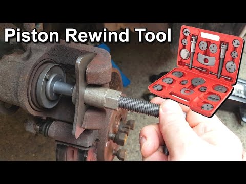 Brake Caliper Piston Rewind Tool Kit