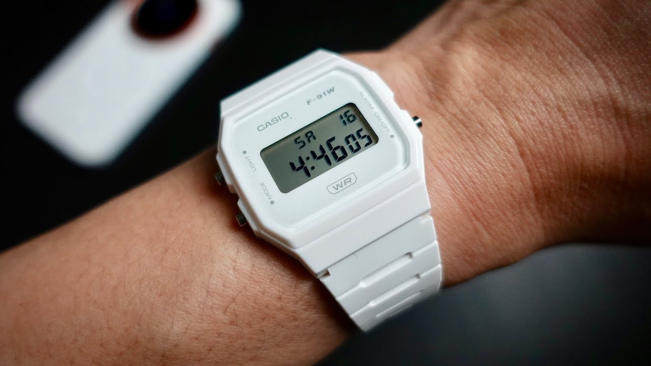 Beli Casio vintage lagi beda Warna - CASIO F91WB White