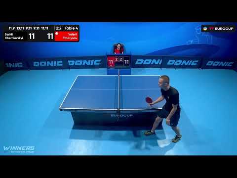 15:30 Serhii Cherniavskyi  - Valerii Tatarynov 29.08.2023 TT Euro.Cup Ukraine  Star. TABLE 4