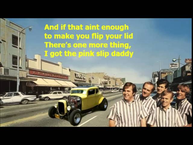 Little Deuce Coupe Beach Boys with Lyrics