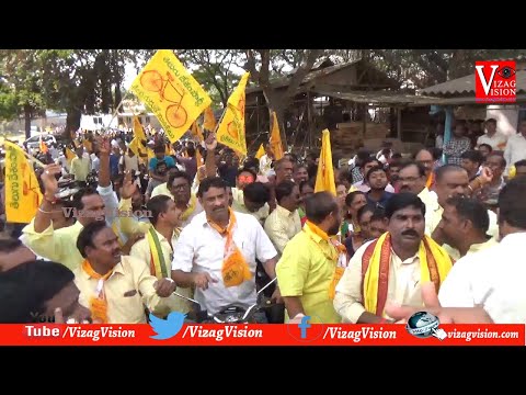 AP శాసనమండలి రద్దును వ్యతిరేకిస్తూ TDP Bike Rally Blocked in Front of party office Police in Gajuwaka in Visakhapatnam,Vizagvision...