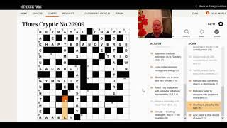 Solving the Times Crossword on 15th December