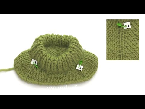 How to increase to raglan and at the same time work short rows