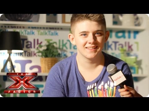 Happy birthday, Nicholas McDonald! - Backstage With TalkTalk - The X Factor UK 2013