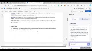 Co-Pilot/AI tool for Lawyers (Contracts)