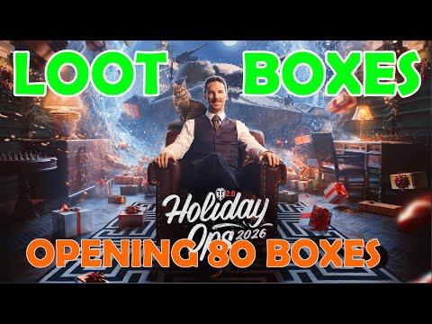 Opening 80 LARGE BOXES | Holiday Ops 2026 | WoT with BRUCE