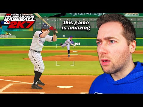 I played MLB 2K7... this game is a masterpiece