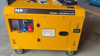 Groupe électrogène diesel MSW AVR 8500 S à vendre - Image 4 | Machineryline FR Groupe électrogène diesel MSW AVR 8500 S | Image 4 - Machineryline