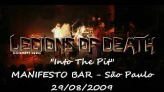 LEGIONS of DEATH - Testament cover plays &quot;Into the pit&quot;