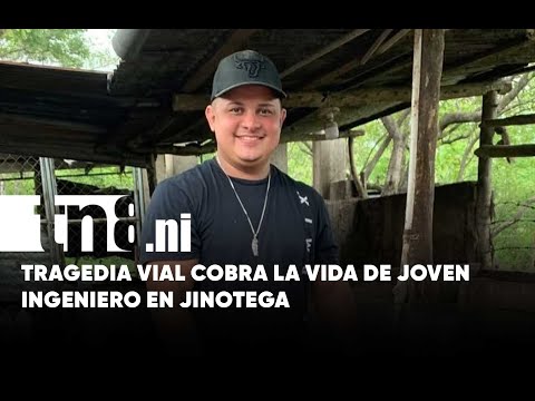 Consternación en Jinotega por muerte de joven ingeniero en accidente vial