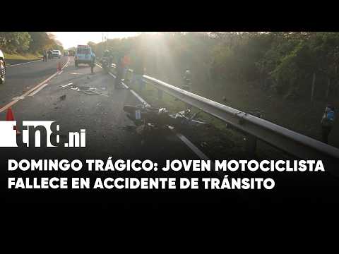 Domingo trágico: joven motociclista muere en accidente de tránsito en carretera León