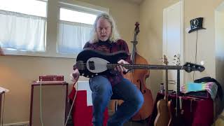Video thumbnail for USA made Ernie Ball Music Man SUB Sterling bass vs. USA made Ernie Ball Stingray Music Man bass by Tim Sarter