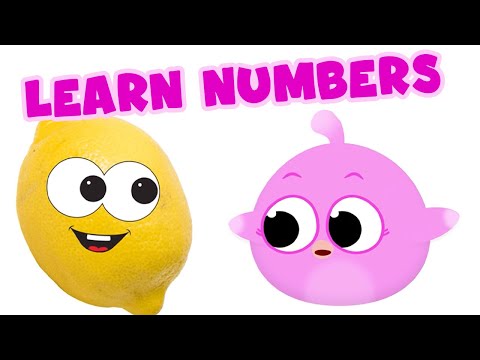 Counting Numbers Song with Fruits 123 🎶 NUMBERS Giligilis Kids Songs | Lolipapi Kids Songs