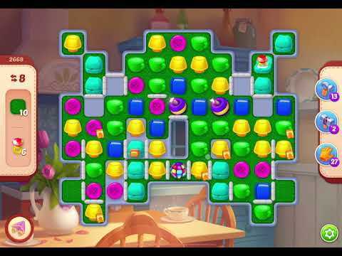 HomeScapes Level 2668 no boosters