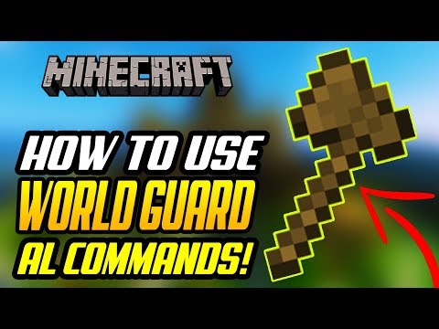 thebluecrusader - How To Use World Guard Commands (Protect Spawn, Disable PVP) Minecraft Tutorial