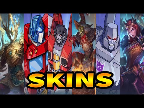 ⚡️ Nuevas Skins Parche 8.11 ⚡️ TEASER INGAME | SMITE