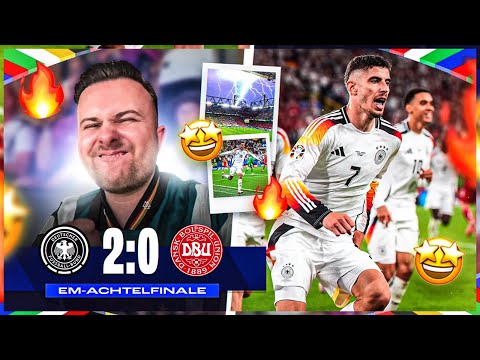 JAAA 😍😍 VIERTELFINALE Wir KOMMEN!! 🔥 Deutschland 🇩🇪 vs Dänemark 🇩🇰 STADION VLOG 🏟