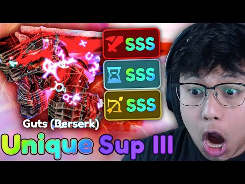 UNIQUE SUPERIOR 3 GUTS (Berserk) SSS Max Stats Showcase - Anime Adventures