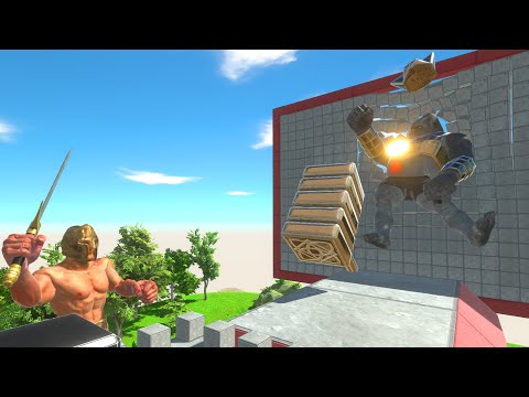 Achilles Shield vs All Giants — Animal Revolt Battle Simulator