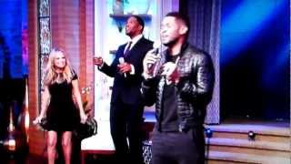 Usher performs Rock With You on Live! With Kelly &amp; Michael 2013