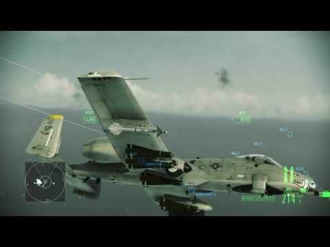 Ace Combat  Assault Horizon A10 warthog