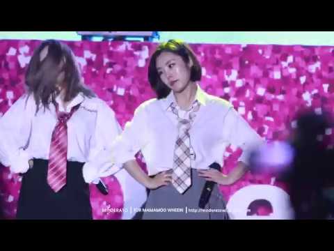 171014 LG드림페스티벌 마마무 데칼코마니 -휘인 직캠