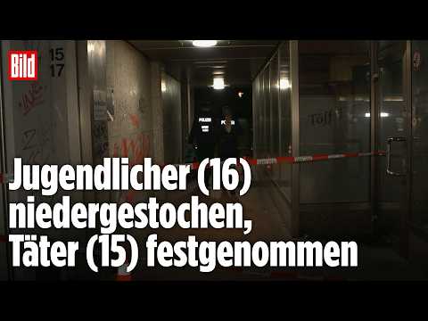 SCHOCKIERENDE SZENEN: Messerattacke in Herford! Teenager lebensgefährlich verletzt, Täter gefasst