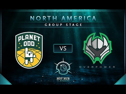 Planet Odd vs OverPower - TI7: NA Regional Qualifiers Group Stage - @Bkop92