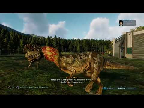 Jurassic World Evolution 2 | Dilophosaurus Release Animation