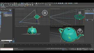 3DS Max: Target Cameras made easy. Selection and How to make a turntable render