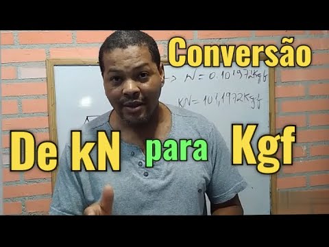 Vídeo: Newton em kgf: como converter força corretamente