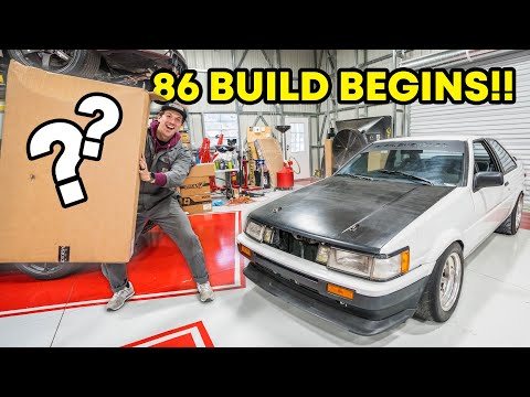 MASSIVE UPGRADE FOR THE AE86! | Touge 86 Build Begins