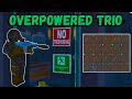Overpowered Trio Dominates | Trident Survival V2 | {Roblox}