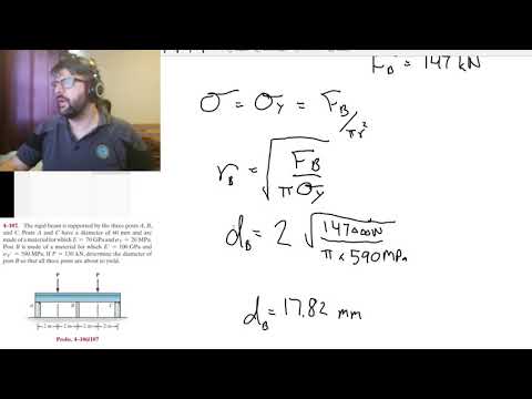 Strength of Materials: Axial Stress & Strain Example
