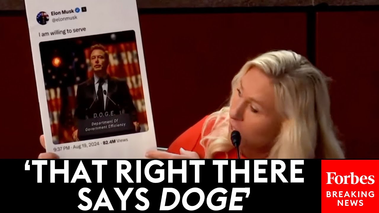 Marjorie Taylor Greene Issues Fiery Defense Of Elon Musk's Work In The Trump Administration