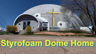 Styrofoam Home Becomes A Derelict Bio Dome - The R2D2 House