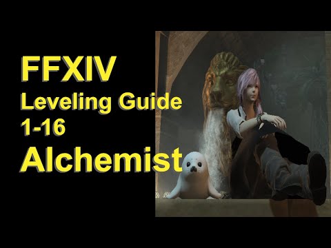 OUTDATED - FFXIV Alchemist Leveling Guide 1 to 16 - post patch 5.45