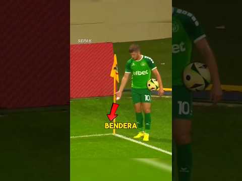 Ini Alasan Corner Flag Sekarang Anti Patah 😮 #football #shorts