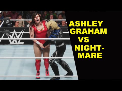 WWE 2K19 Ashley Graham vs Nightmare - No Holds Barred