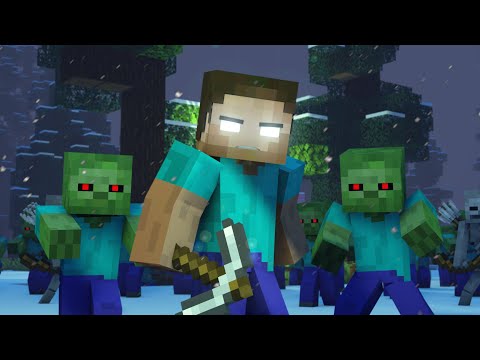 "Herobrine's Revenge" - Rainimator Full Season 1 Movie Official | Minecraft Music Video Compilation