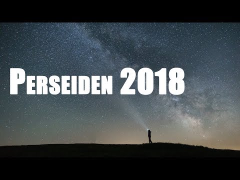 Sternschnuppen Perseiden fotografieren - 52 Wochen Challenge 27
