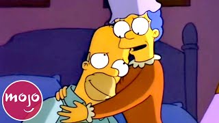 Top 10 Sweetest Homer &amp; Marge Simpson Moments